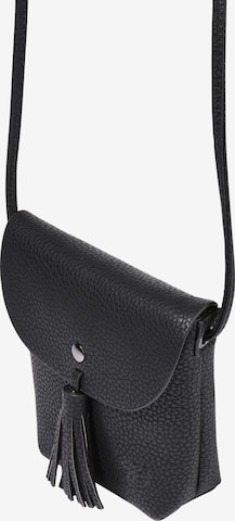 TOM TAILOR DENIM - Bolso de hombro 'IDA' en negro: lado