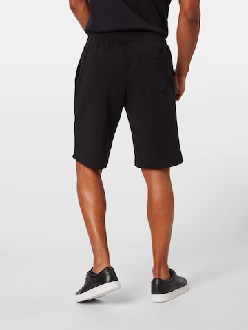 Regular Pantalon 'POSHORTM9-SHORT' Polo Ralph Lauren en noir : derrière