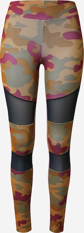 Urban Classics Leggings - piros: elől