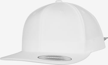 Casquette Flexfit en blanc : devant