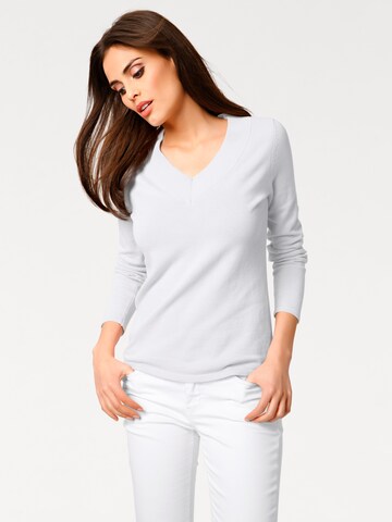 heine Sweater in White: front