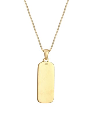 ELLI Ketting 'Ich liebe dich' in Goud