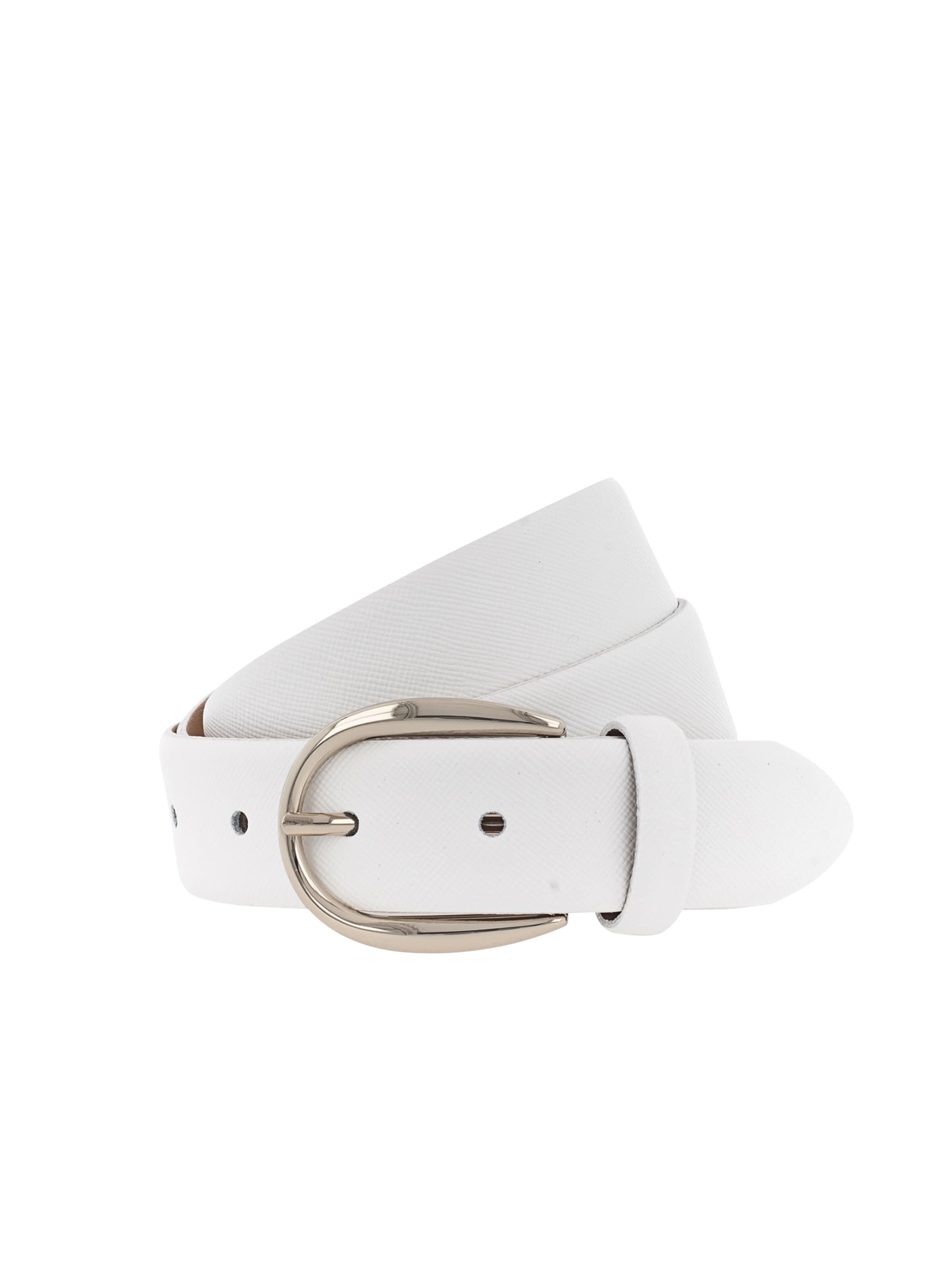 VANZETTI Ремень в Белый: спереди