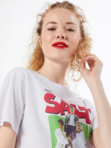 Merchcode Shirt 'Ladies Salt N Pepa' in White