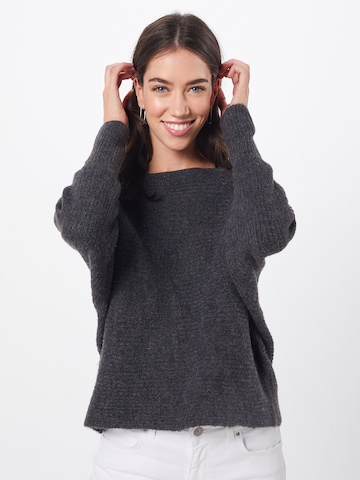 ONLY Пуловер 'Daniella' в сиво: отпред