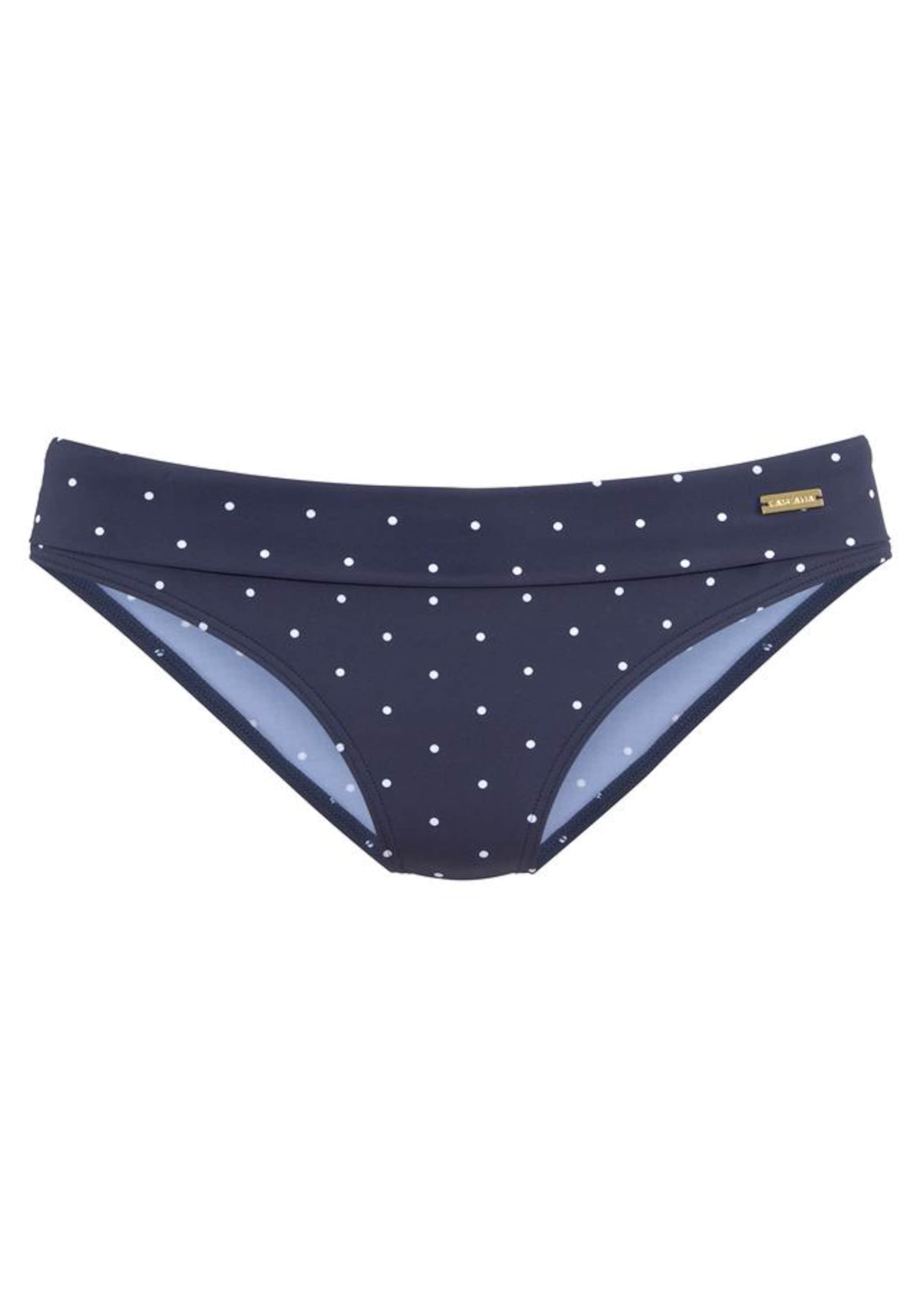 LASCANA Bikini Bottoms 'Sparkel' in Blue: front