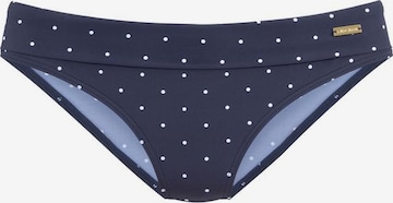 LASCANA Bikinibroek 'Sparkel' in Blauw: voorkant