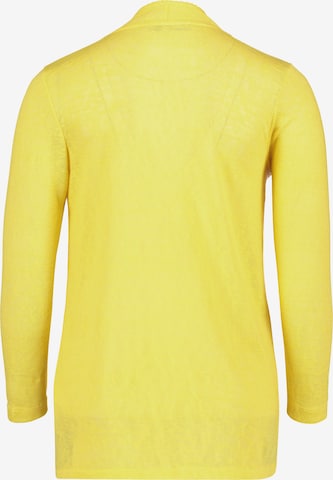 Betty & Co Knit Cardigan in Yellow