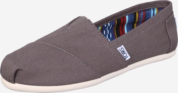 TOMS Espadrilles 'Alpargata Core' in Grau: predná strana