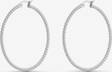 CHRIST Earrings in Silver: front