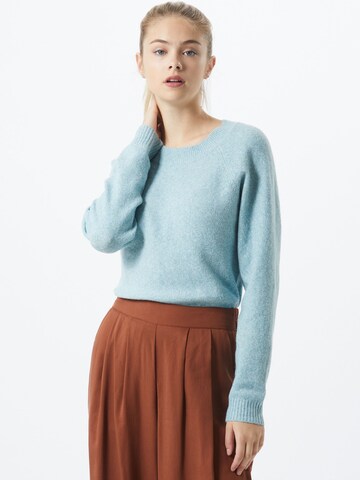 VERO MODA Sweater 'VMDoffy' in Blue: front