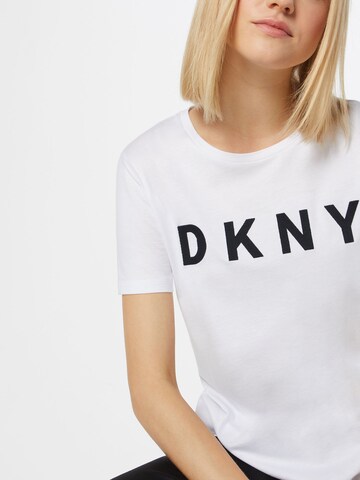 DKNY T-shirt 'FOUNDATION' i vit