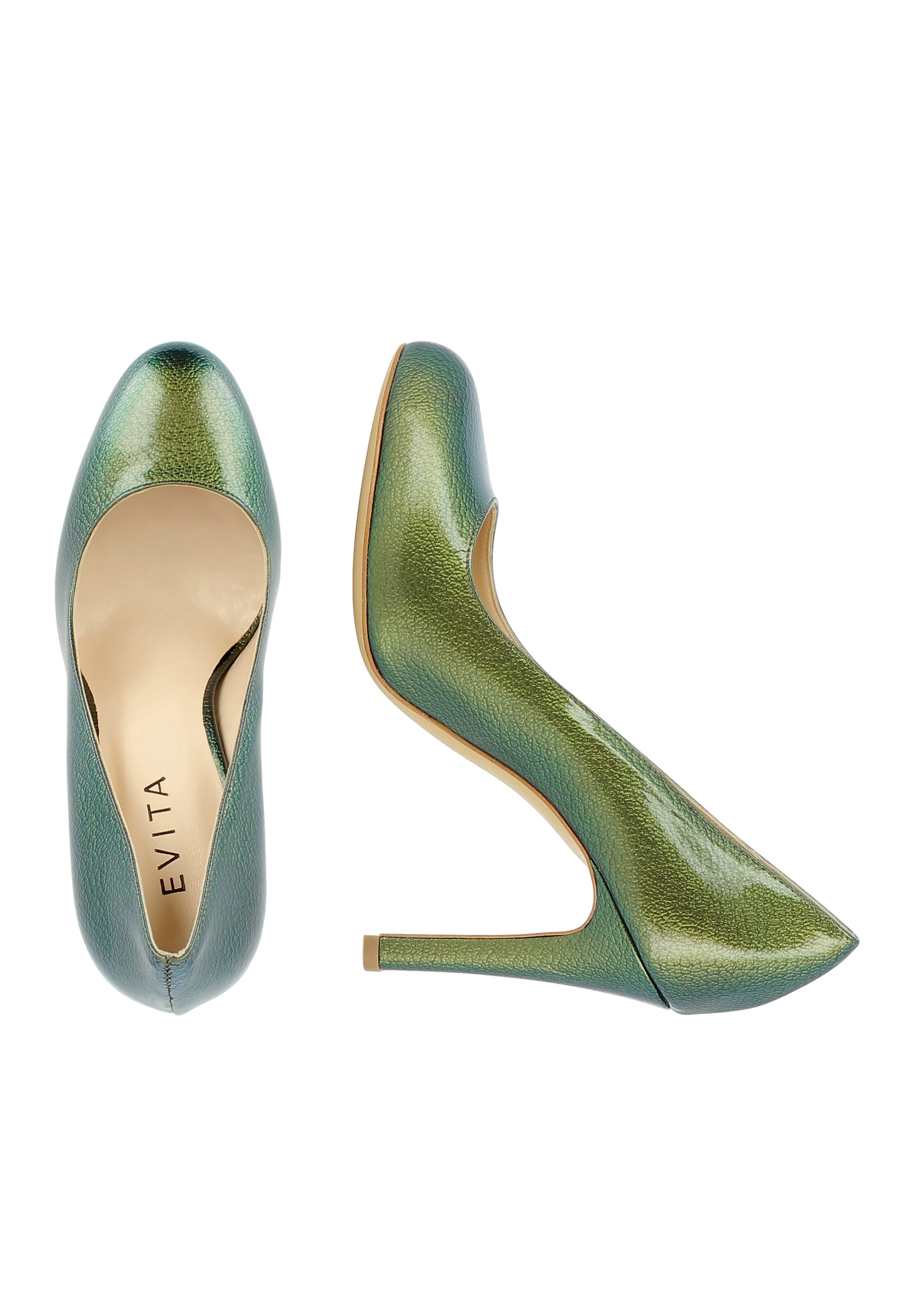 EVITA Pumps 'CRISTINA' in Green
