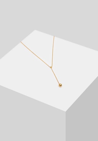 ELLI Halskette Geo, Kugel, Basic in Gold