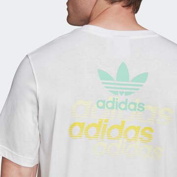 Coupe regular T-Shirt ADIDAS ORIGINALS en blanc : devant