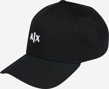 ARMANI EXCHANGE Cap in Black: front