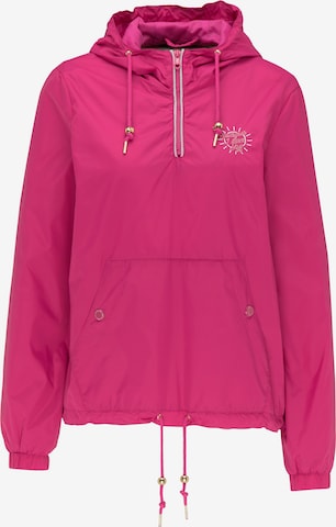 MYMO Between-Season Jacket in Pink: front