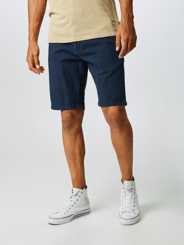 Lindbergh Regular Pants in Blue: front