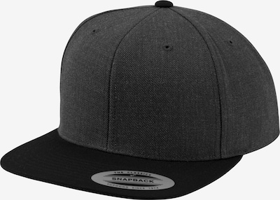 Cappello da baseball Flexfit di colore grigio scuro / nero, Visualizzazione prodotti