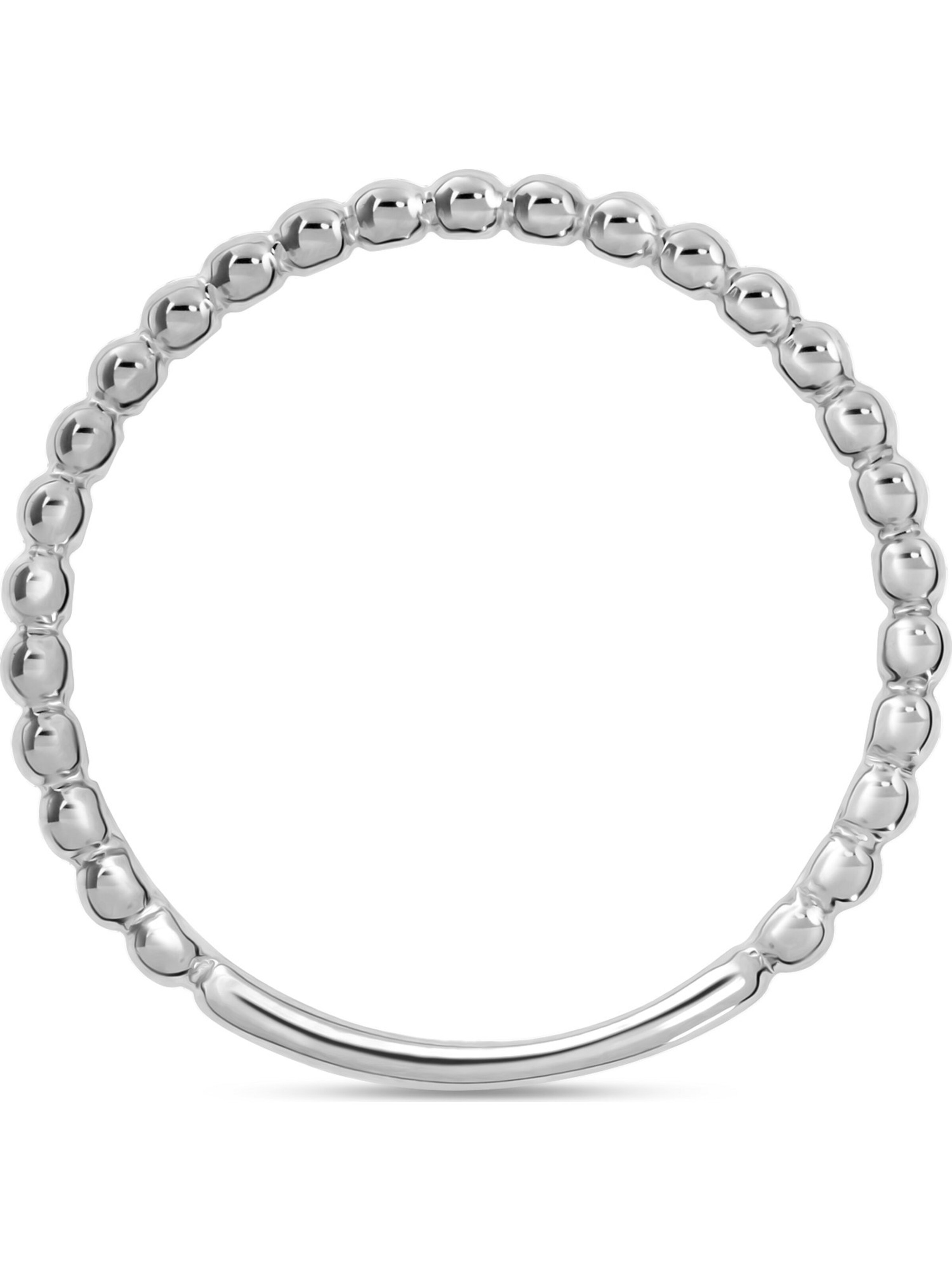 CHRIST Ring in Silber: Vorderseite