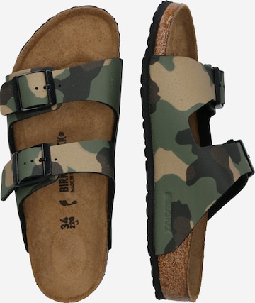 BIRKENSTOCK Sandals & Slippers 'Arizona' in Green