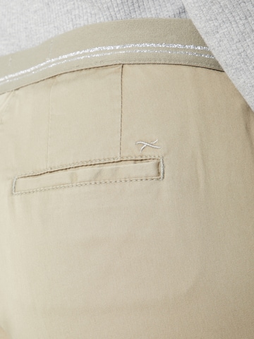 BRAX Regular Trousers with creases 'Maron' in Beige