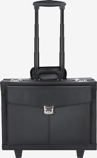 Alassio Valise de pilote en noir, Vue avec produit