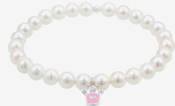 ELLI Jewelry 'Krone' in White: front