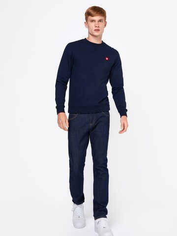 WOOD WOOD Sweatshirt 'Tey' in Blau