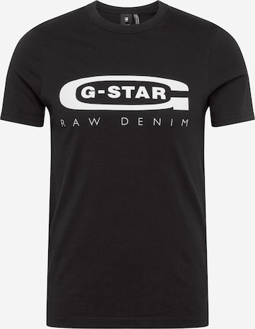 T-Shirt 'Graphic 4' G-Star RAW en noir : devant