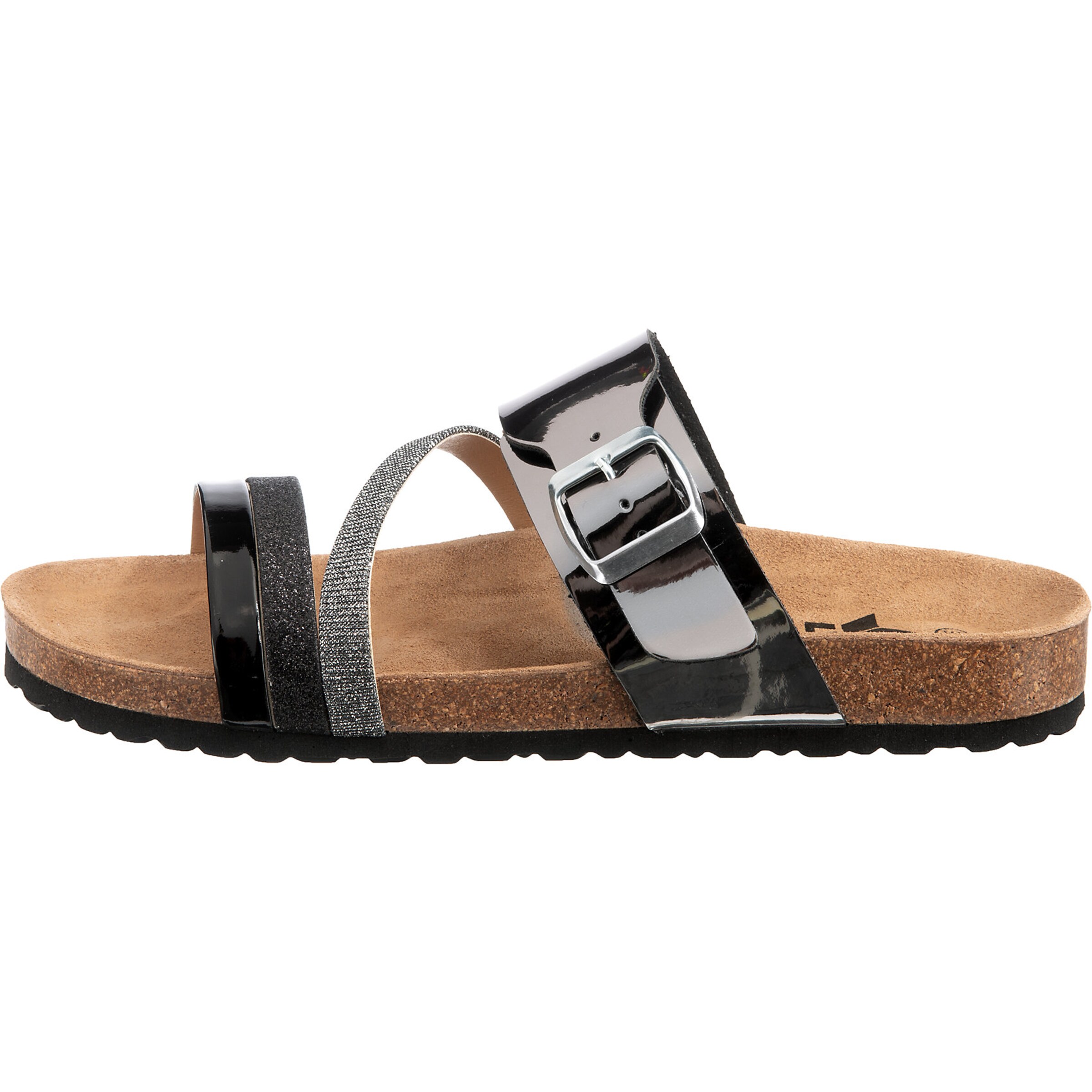 LICO Mules 'Bioline Fashion' in Grey