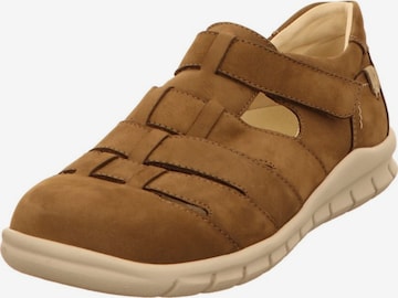 WALDLÄUFER Sandals in Brown: front