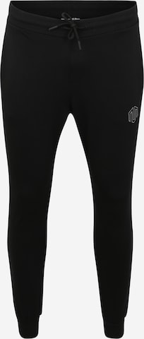 Regular Pantalon de sport MOROTAI en noir : devant