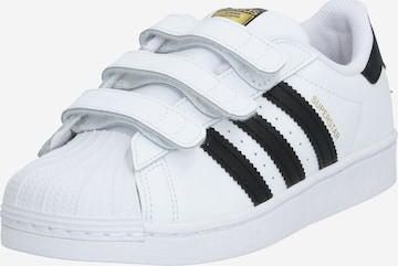 ADIDAS ORIGINALS Sneakers 'Superstar' i hvit: forside