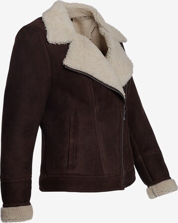 Maze Lederjacke ' Rapardo ' in Braun