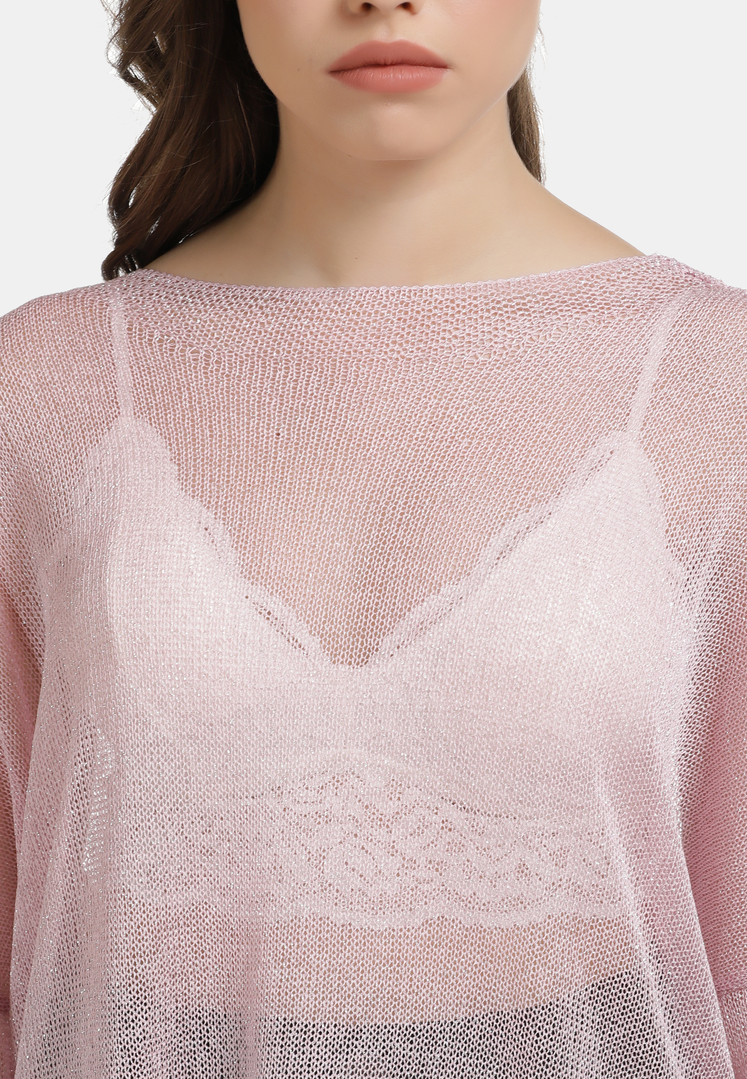 myMo at night Pullover in Rosa 