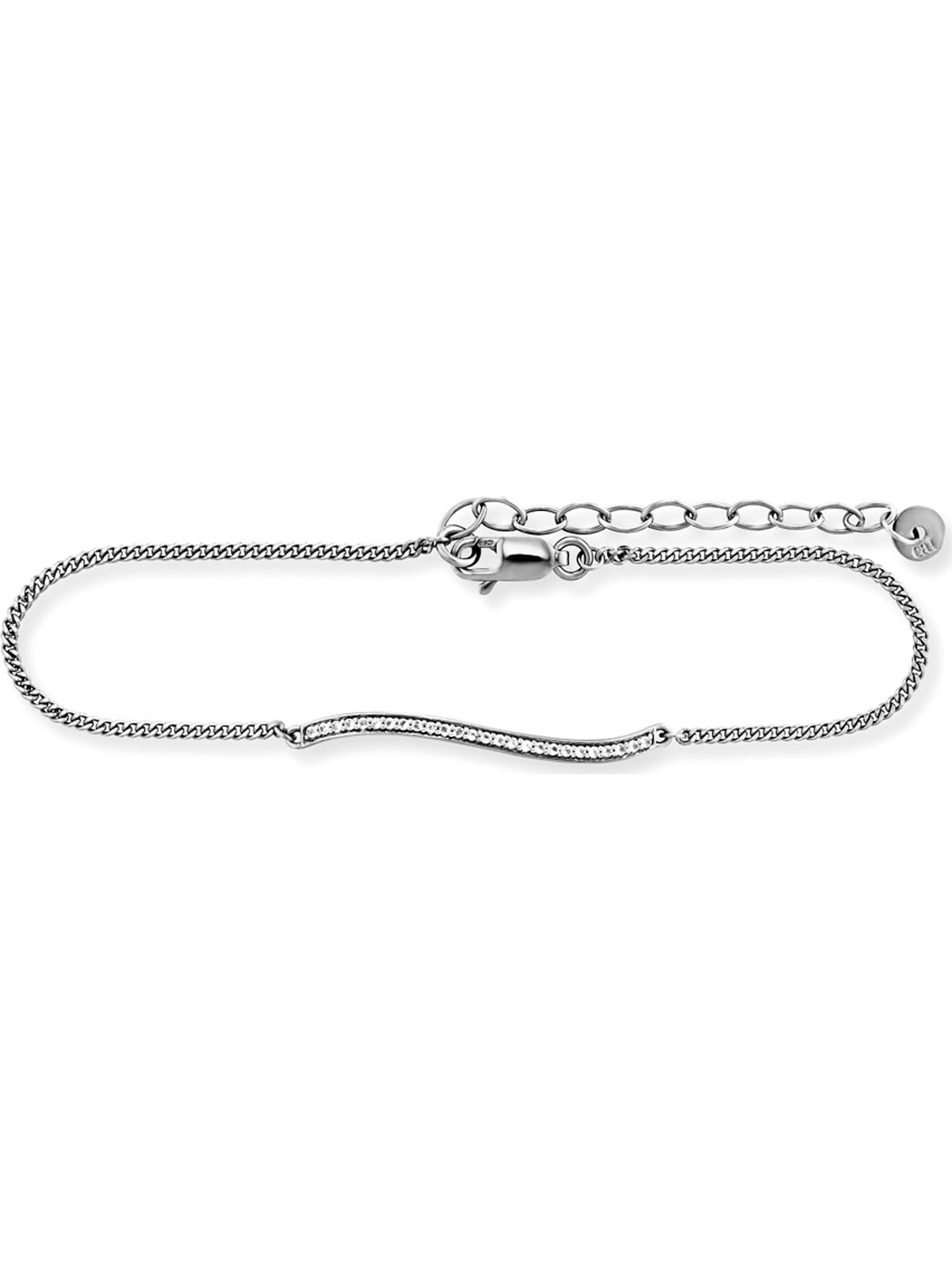 Bracelet 'Sensitive Dancer' caï en argent : devant