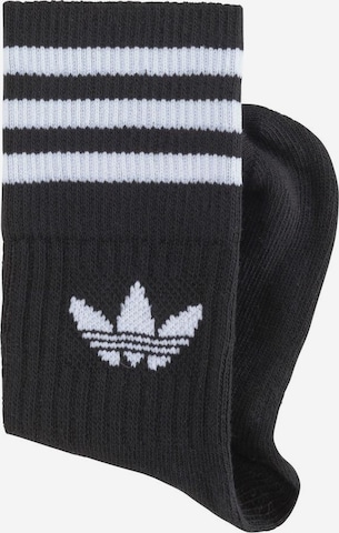 melns ADIDAS ORIGINALS Zeķes