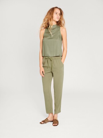 EDITED Regular Trousers 'Alvina' in Green