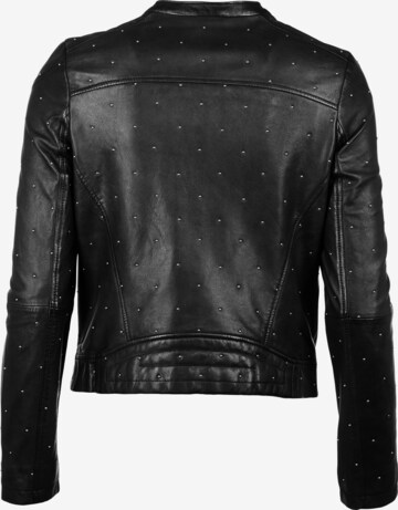 Maze Lederjacke 'Nelo' in Schwarz