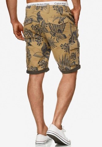 INDICODE JEANS Regular Shorts 'Albert' in Braun