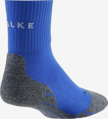 FALKE Athletic Socks in Blue