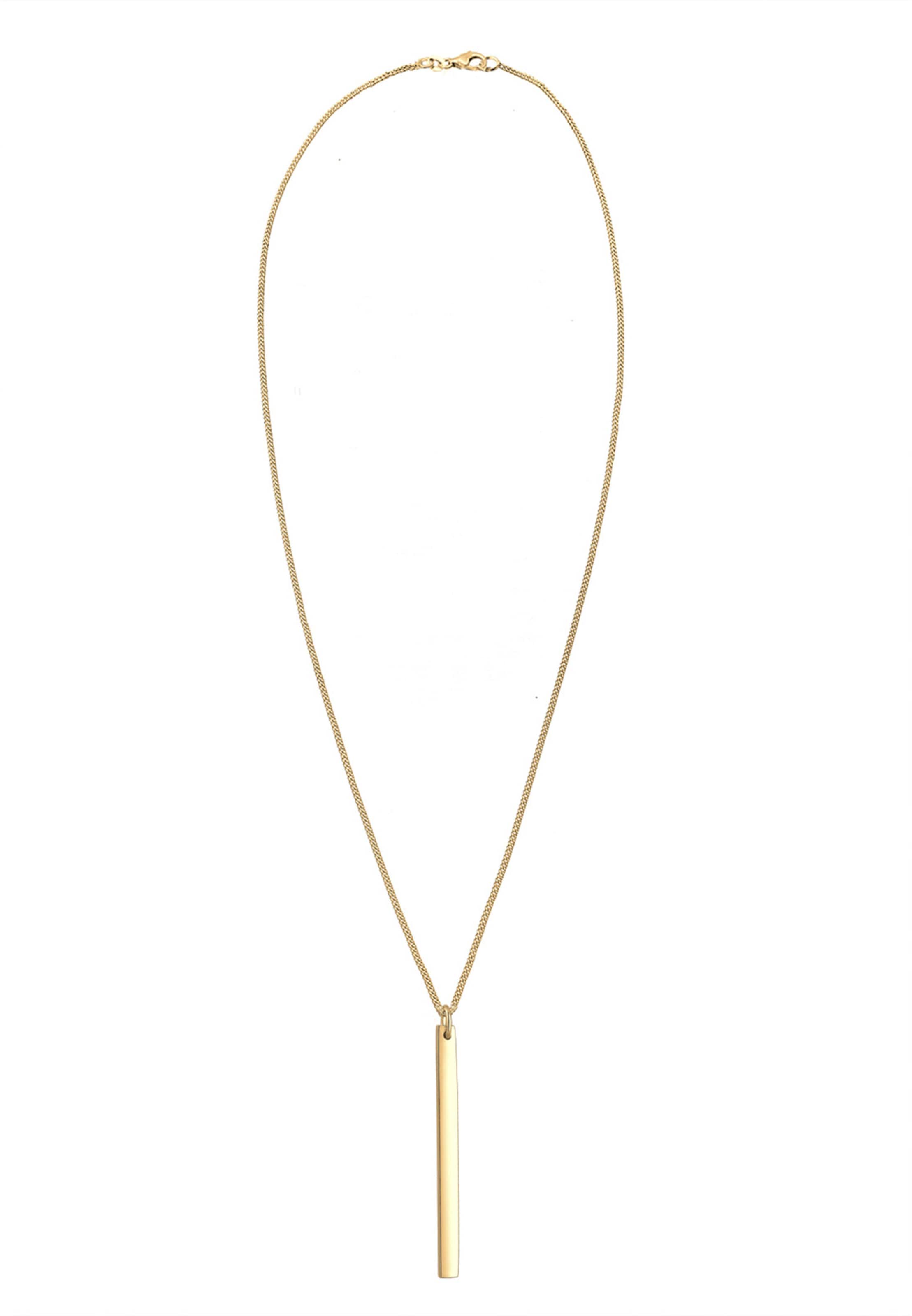 Chaîne 'Geo' ELLI en or : devant