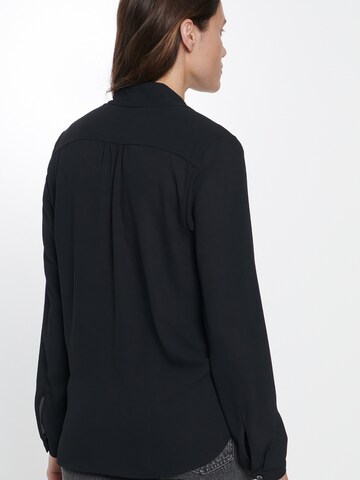 Chemisier 'Schwarze Rose' SEIDENSTICKER en noir