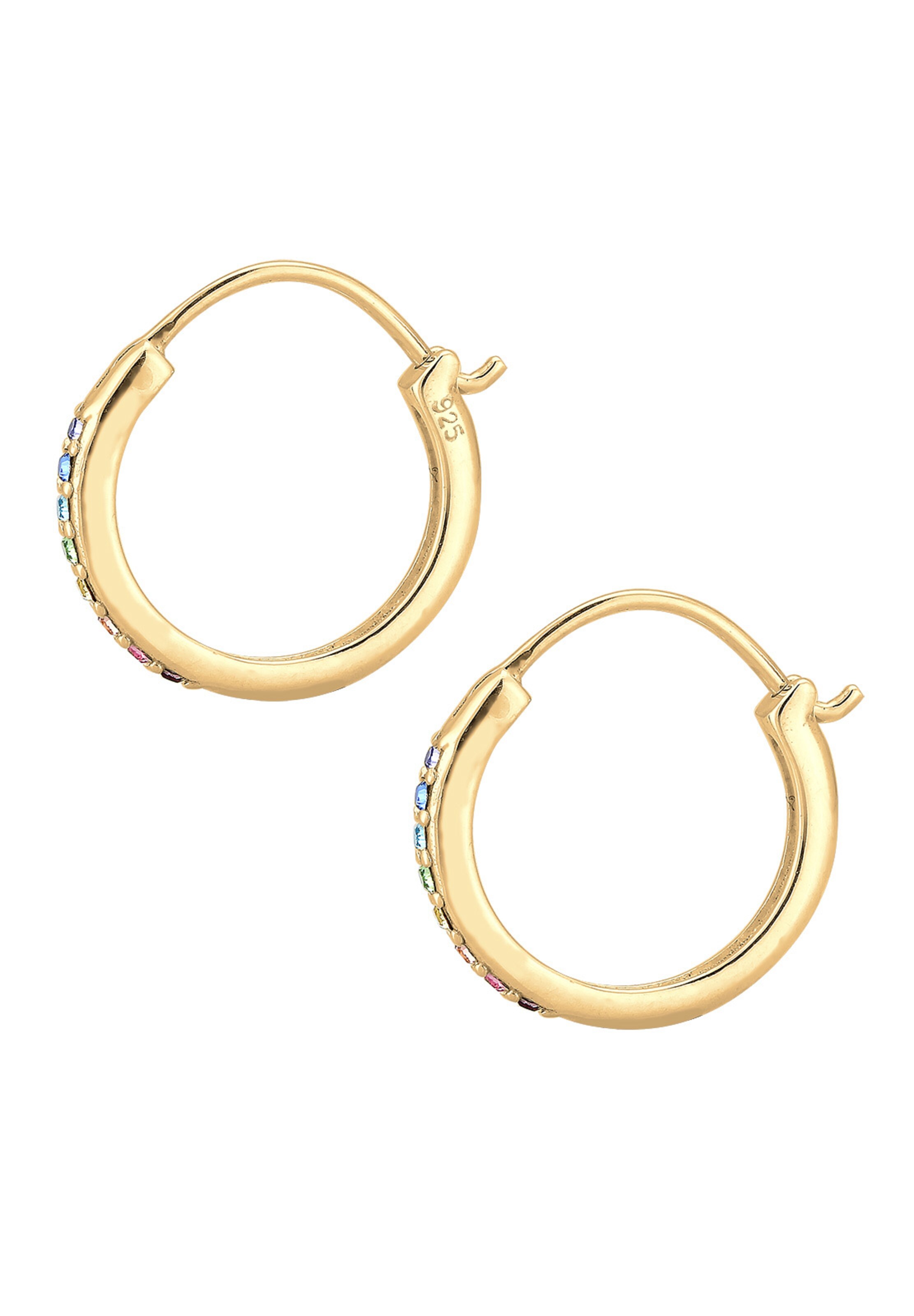 ELLI Oorbellen 'Regenbogen' in Goud