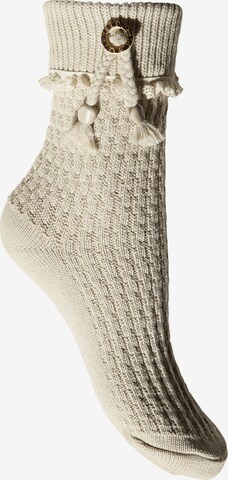 STOCKERPOINT Traditional Socks '26020' in Beige: front