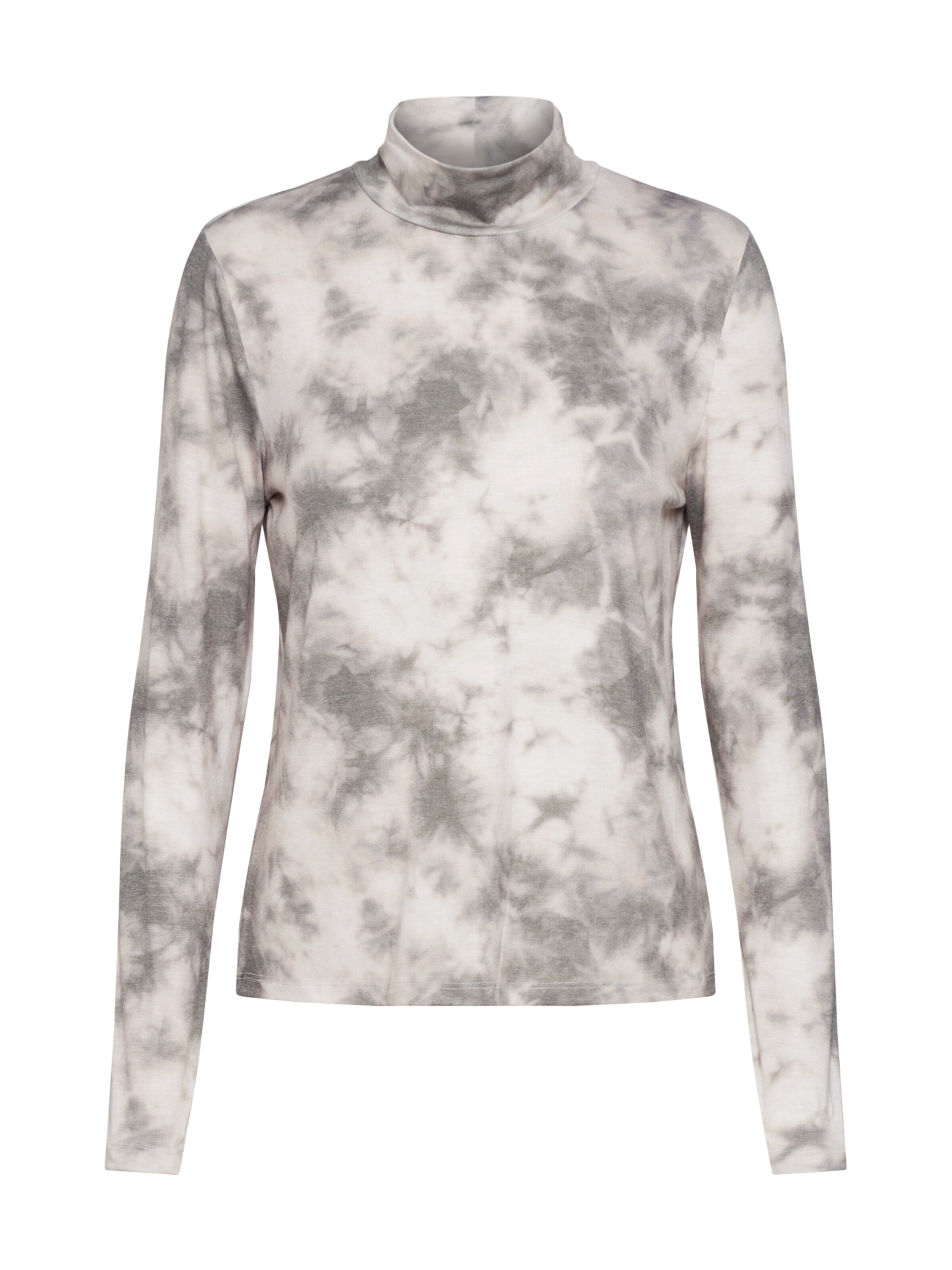 ONLY - Shirt 'ONLIRINA L/S HIGHNECK TOP JRS' in de kleur Groen