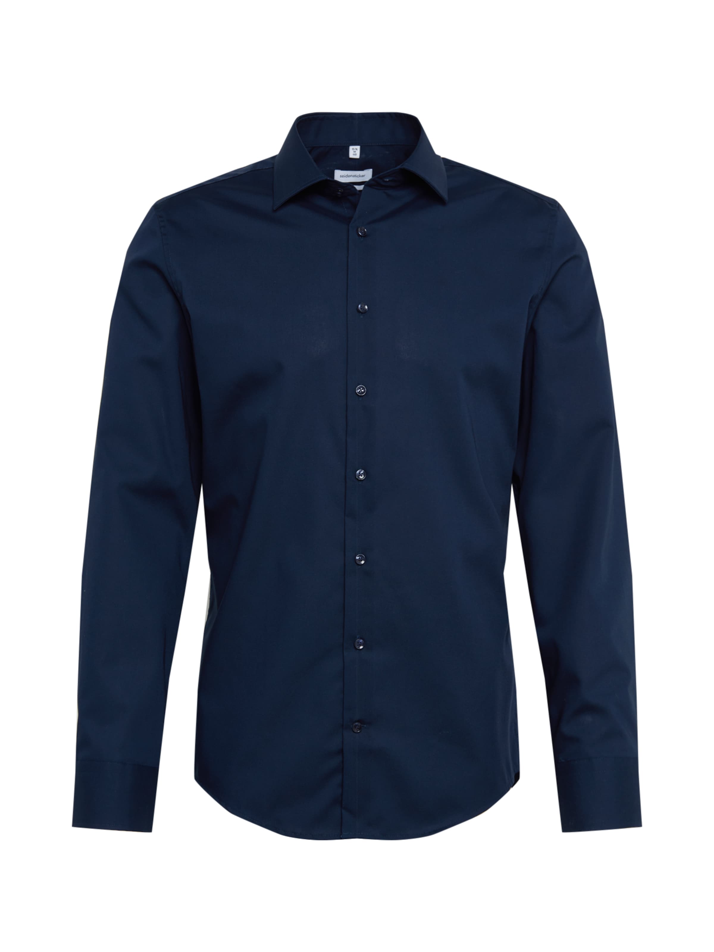 Slim fit Camicia business di SEIDENSTICKER in blu: frontale