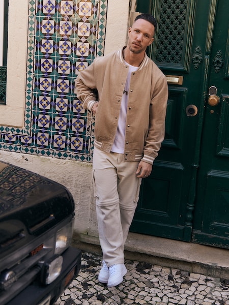 Daniel Fuchs - Cool Corduroy College Look by DAN FOX APPAREL