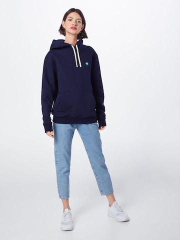 WOOD WOOD Sweatshirt 'Ian' in Blau